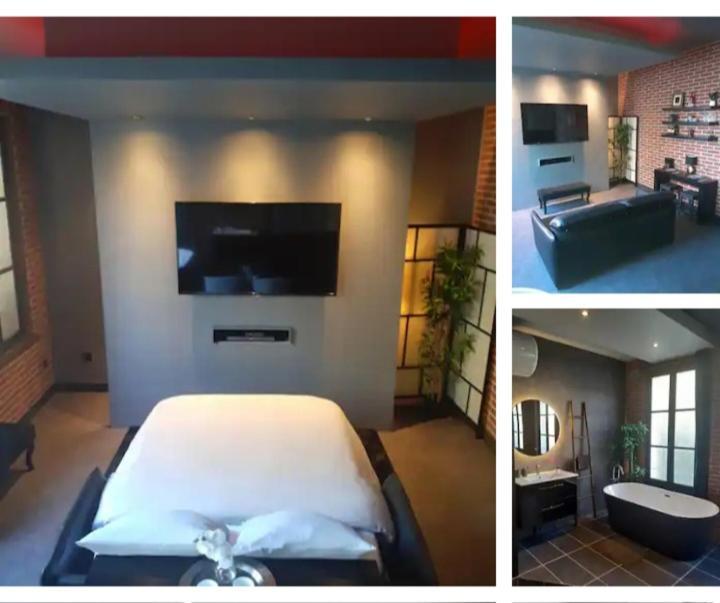 Le Studio Loft Ancy-le-Franc Bagian luar foto